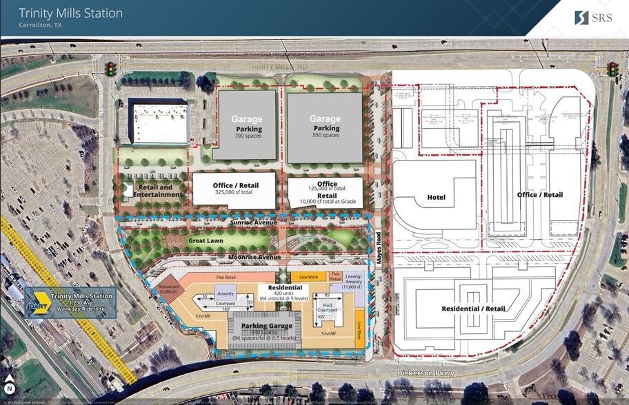 1455 Moonrise Ave, Carrollton, TX à louer - Plan de site – Image 3 sur 11