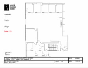 125 Cool Springs Blvd, Franklin, TN à louer Plan d’étage– Image 2 sur 5