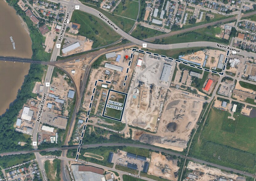 1 Cole Av, Winnipeg, MB à louer - Photo de l’immeuble – Image 2 sur 4