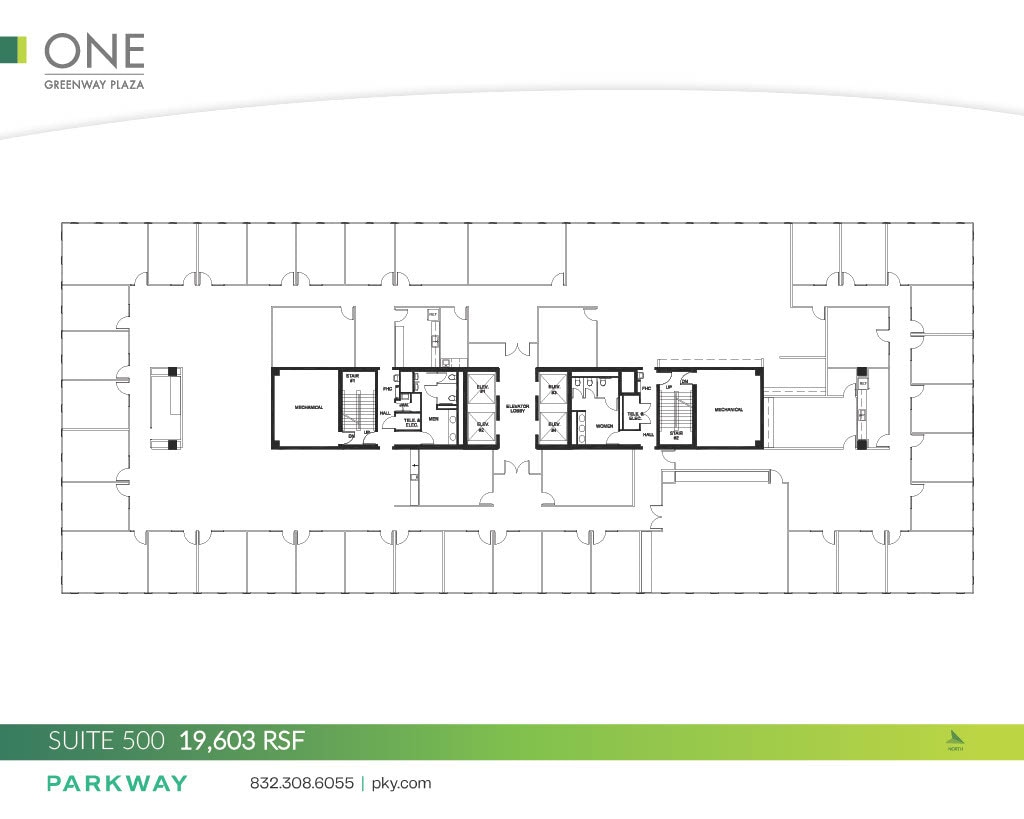 1 Greenway Plz, Houston, TX à louer Plan d’étage– Image 1 sur 1