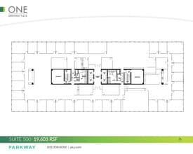 1 Greenway Plz, Houston, TX à louer Plan d’étage– Image 1 sur 1