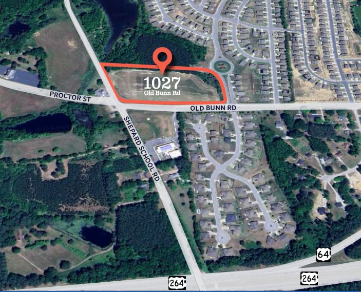 1027 Old Bunn Rd, Zebulon, NC à vendre Aérien– Image 1 sur 10