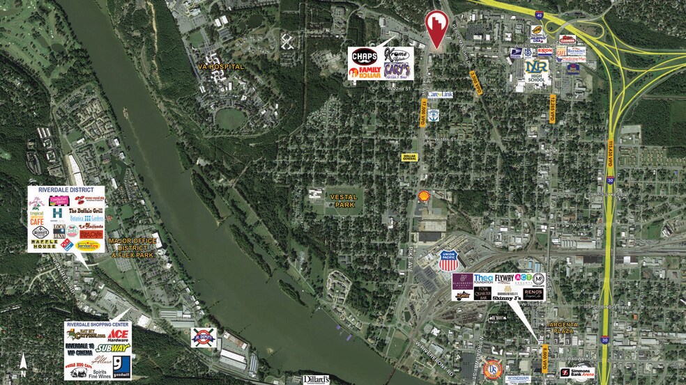 900 W Pershing Blvd, North Little Rock, AR à vendre - Photo de l’immeuble – Image 3 sur 3
