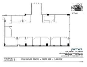 3475 Piedmont Rd NE, Atlanta, GA à louer Plan d’étage– Image 1 sur 1