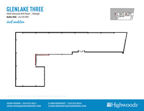 4300 Edwards Mill Rd, Raleigh, NC à louer Plan d’étage– Image 1 sur 1