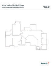 140 N Litchfield Rd, Goodyear, AZ à louer Plan d’étage– Image 1 sur 1