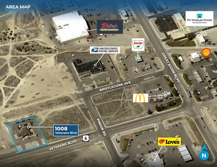 1008 Veterans Blvd, Ely, NV à vendre - Photo de l’immeuble – Image 3 sur 4