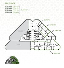 7500 Old Georgetown Rd, Bethesda, MD à louer Plan d’étage– Image 1 sur 1