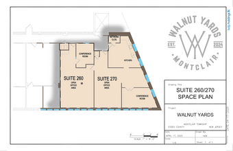 7 Oak Pl, Montclair, NJ à louer Plan d’étage– Image 2 sur 3