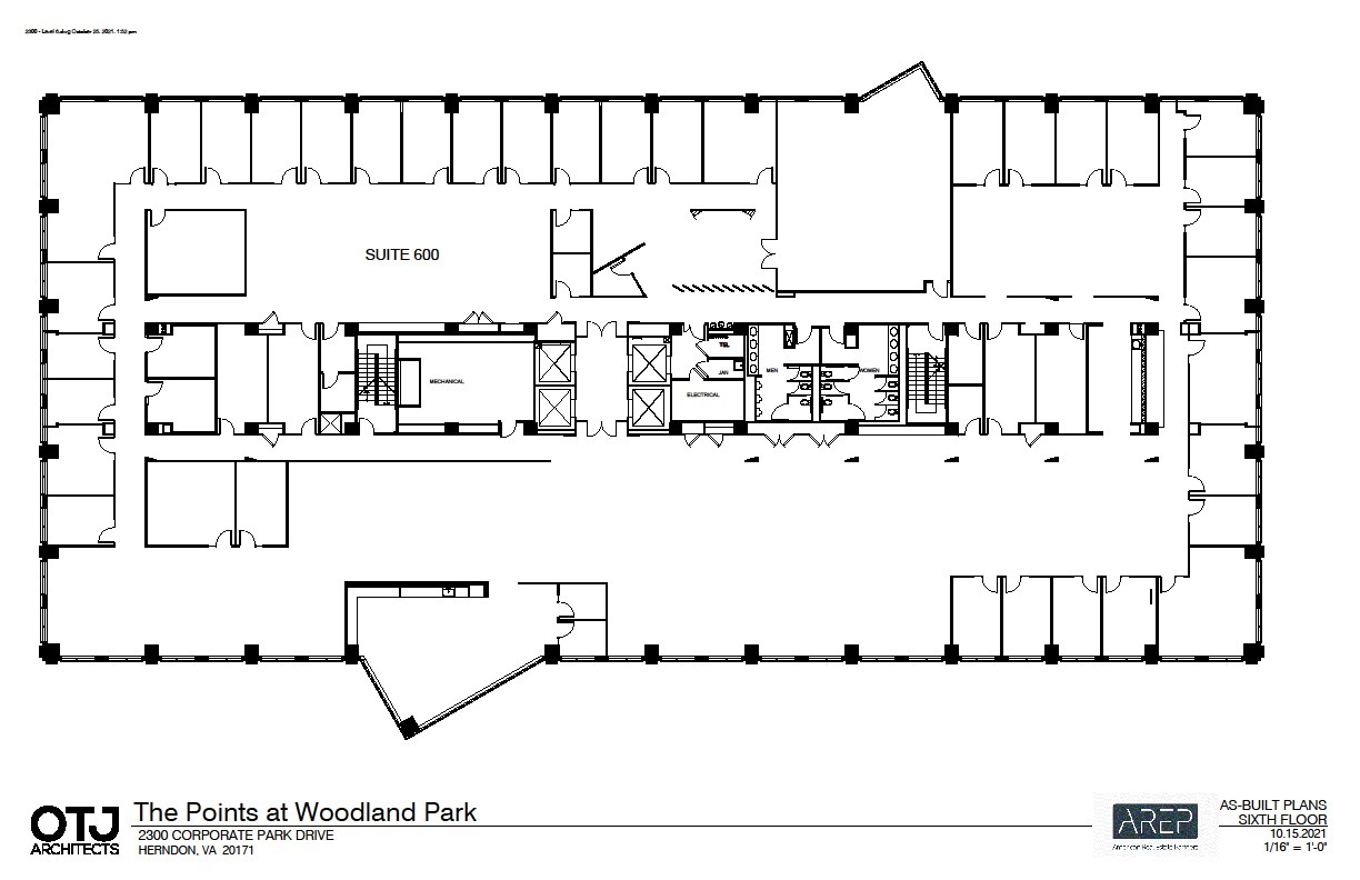 2300 Corporate Park Dr, Herndon, VA à louer Plan d’étage– Image 1 sur 1
