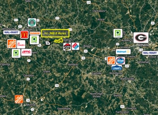 Plus de détails pour 0 Highway 316 (One University Parkway) hwy, Statham, GA - Terrain à vendre