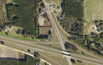2640 SE CR 255 Rd, Lee, FL - Vue aérienne vue de carte