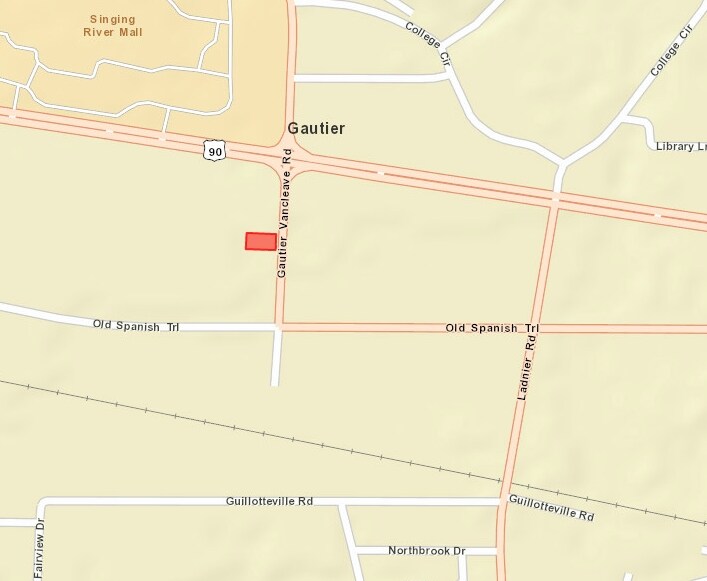 3309 Gautier Vancleave Rd, Gautier, MS à vendre - Plan cadastral – Image 3 sur 3