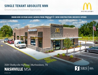 Plus de détails pour 3584 Shelbyville Hwy, Murfreesboro, TN - Local commercial à vendre