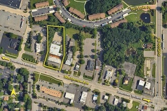 4801 Washtenaw Ave, Ann Arbor, MI - Vue aérienne  vue de carte