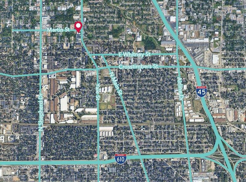 4621 YALE ST & 315 MARTIN ST portefeuille de 2 biens à vendre sur LoopNet.fr - Aérien – Image 2 sur 4