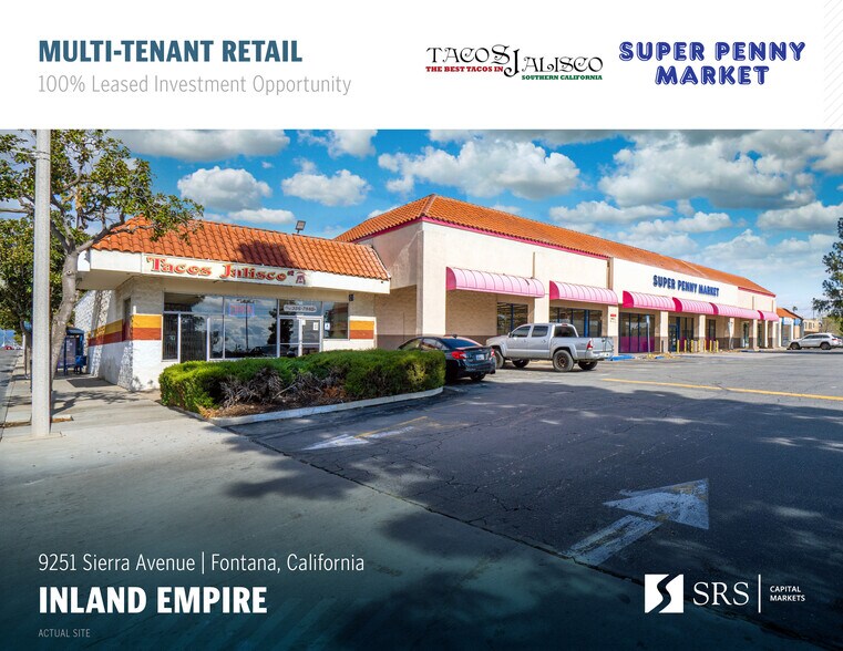 9251-9255 Sierra Ave, Fontana, CA à vendre - Photo de l’immeuble – Image 1 sur 9