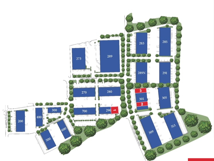 300-308 Cahaba Valley Cir, Pelham, AL à louer Plan de site– Image 1 sur 1