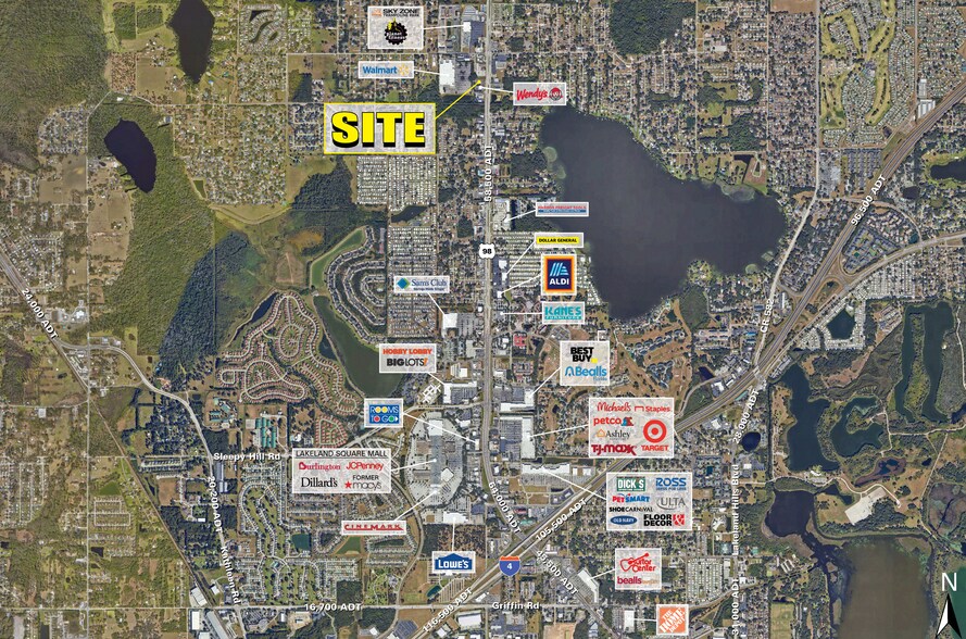5750 US Highway 98, Lakeland, FL à louer - Photo de l’immeuble – Image 1 sur 4