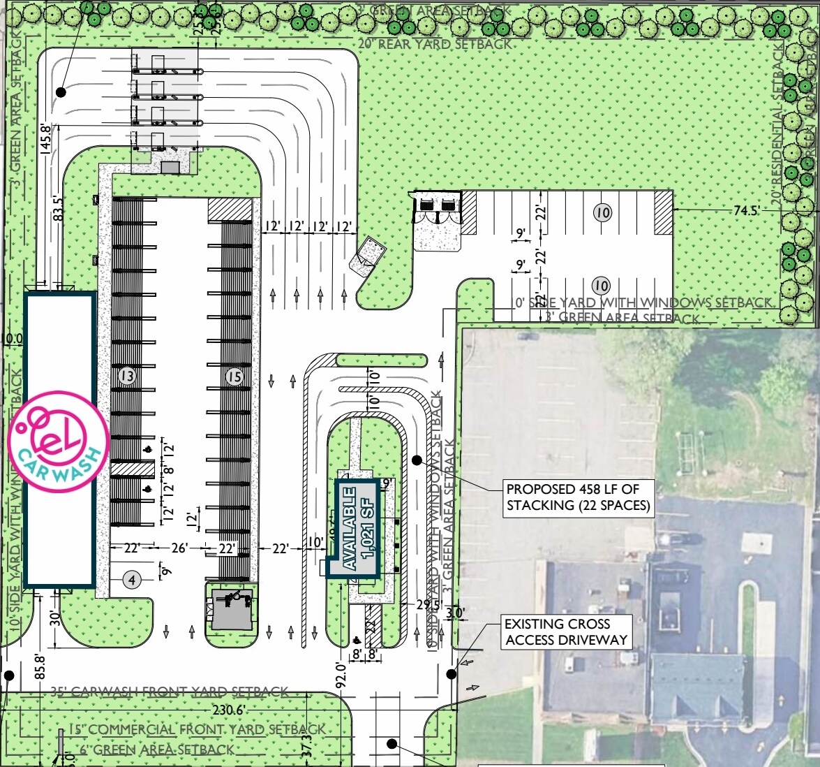 2101 E 12 Mile Rd, Warren, MI à louer Plan de site– Image 1 sur 2
