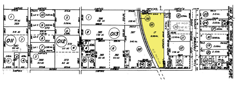 175 Scenic Ave, Santa Rosa, CA à louer - Plan cadastral – Image 2 sur 2