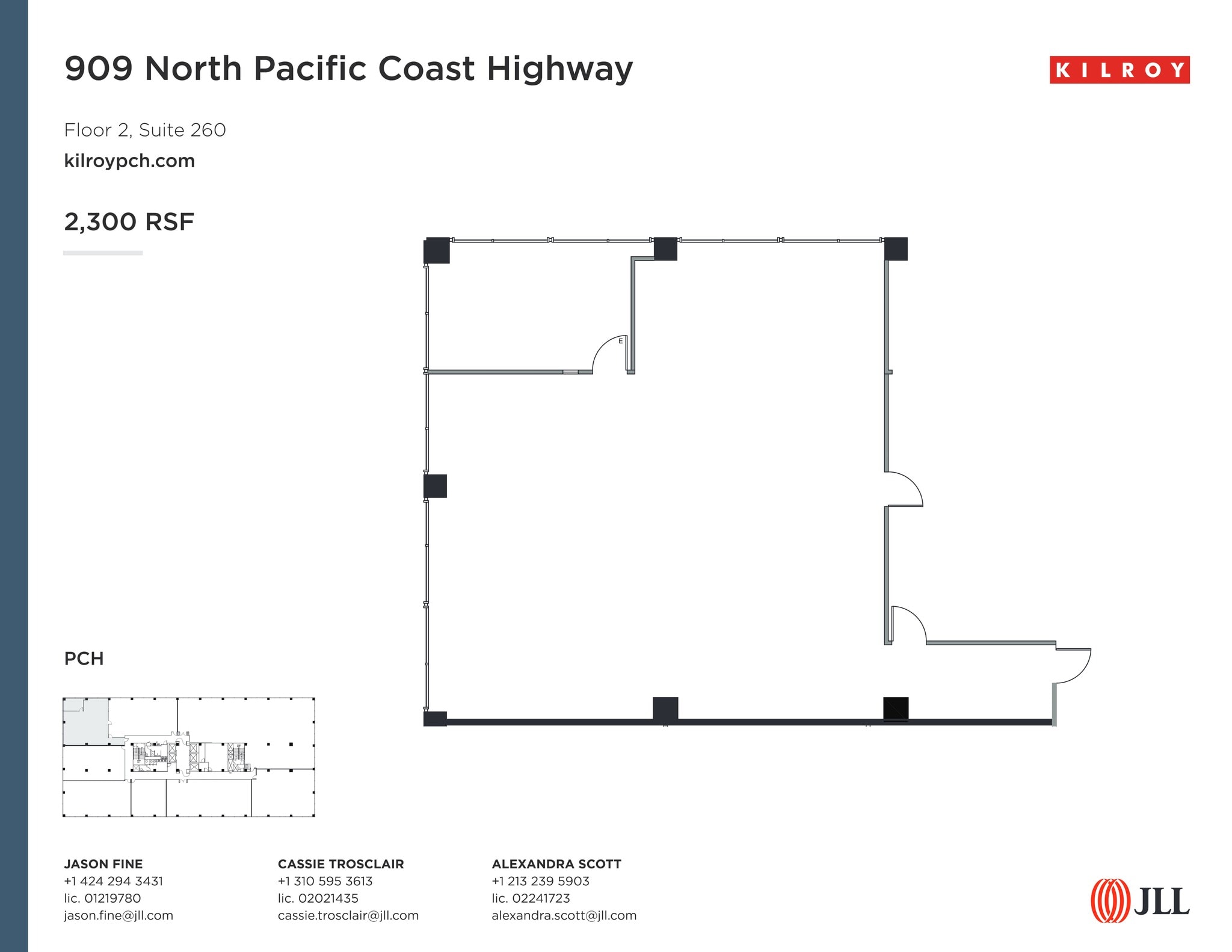 909 N Pacific Coast Hwy, El Segundo, CA à louer Plan de site– Image 1 sur 1