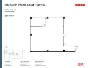 909 N Pacific Coast Hwy, El Segundo, CA à louer Plan de site– Image 1 sur 1