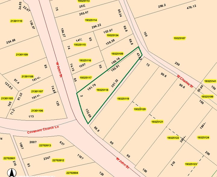 500 W John St, Matthews, NC à vendre - Plan cadastral – Image 2 sur 39