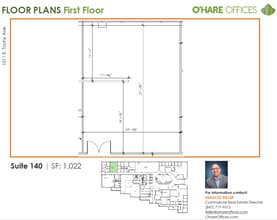 1011 E Touhy Ave, Des Plaines, IL à louer Plan d’étage– Image 1 sur 1