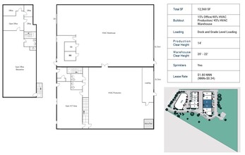 5340 Eastgate Mall, San Diego, CA à louer Plan d’étage– Image 1 sur 1