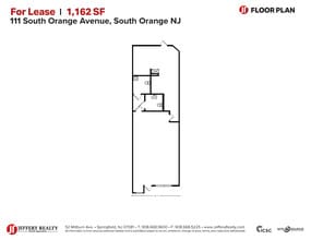 109-113 S Orange Ave, South Orange, NJ à louer Plan d’étage– Image 1 sur 1