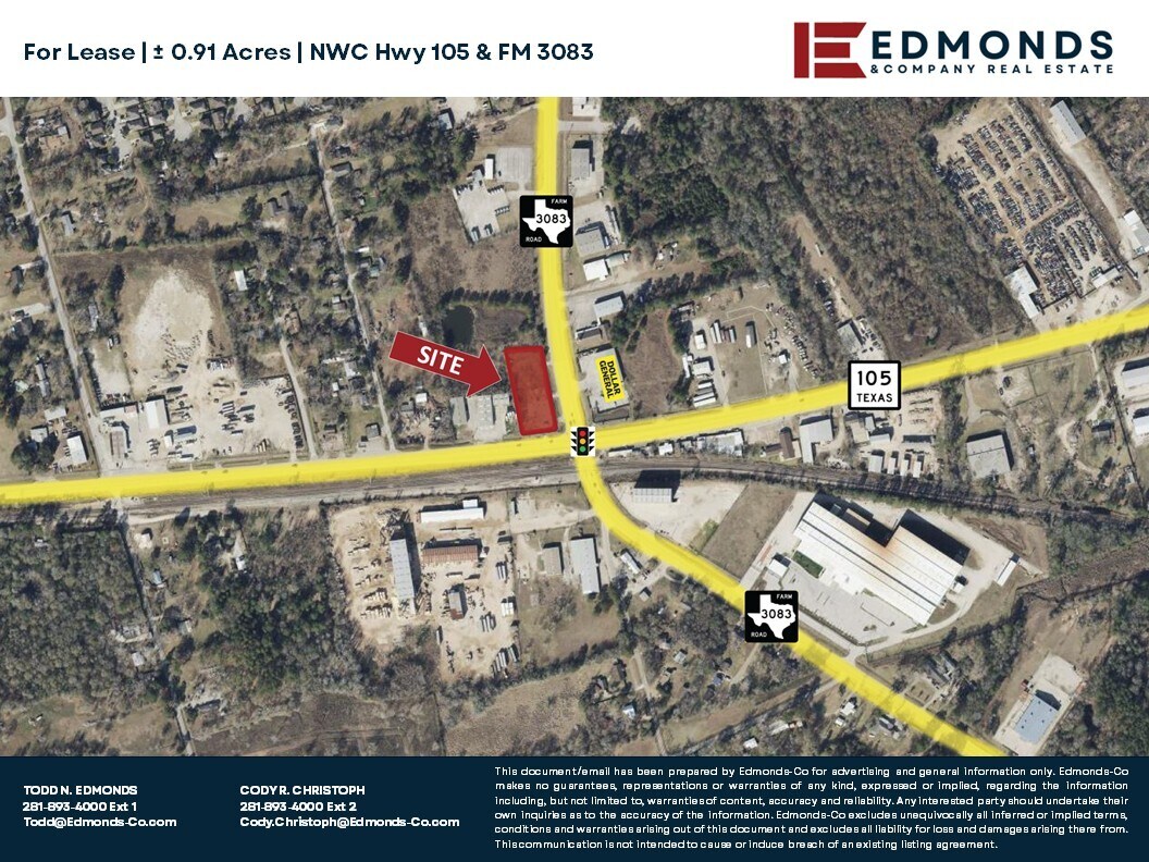 NWC Hwy 105 & FM 3083, Conroe, TX à louer Photo de l’immeuble– Image 1 sur 4