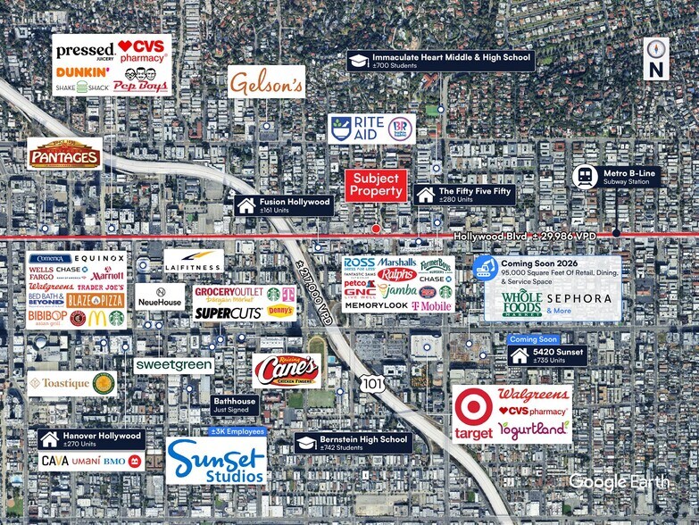 5629 Hollywood Blvd, Hollywood, CA à louer - Photo de l’immeuble – Image 3 sur 3