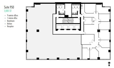 736 6th Ave SW, Calgary, AB à louer Plan d’étage– Image 1 sur 1