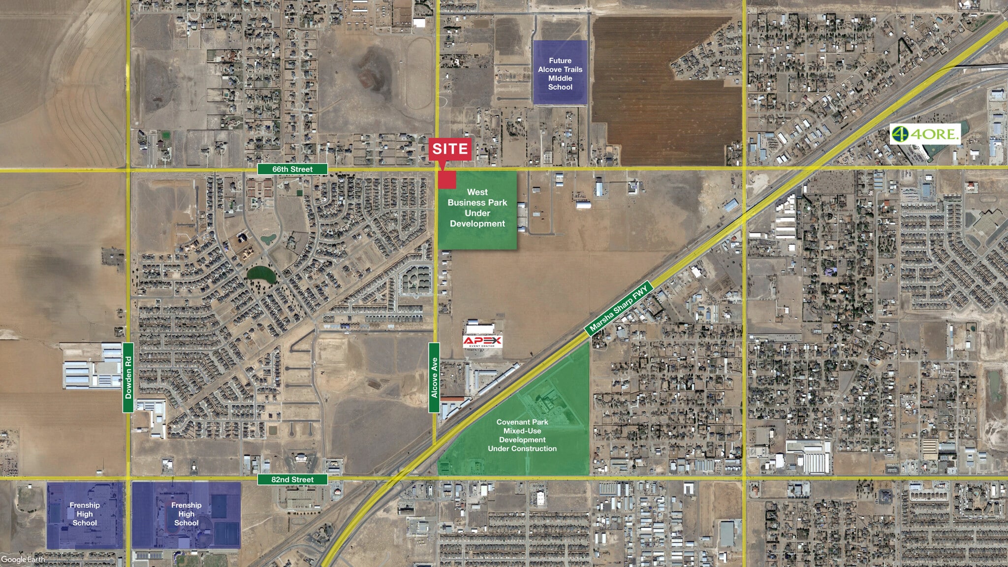 66th, Lubbock, TX à vendre Aérien– Image 1 sur 3