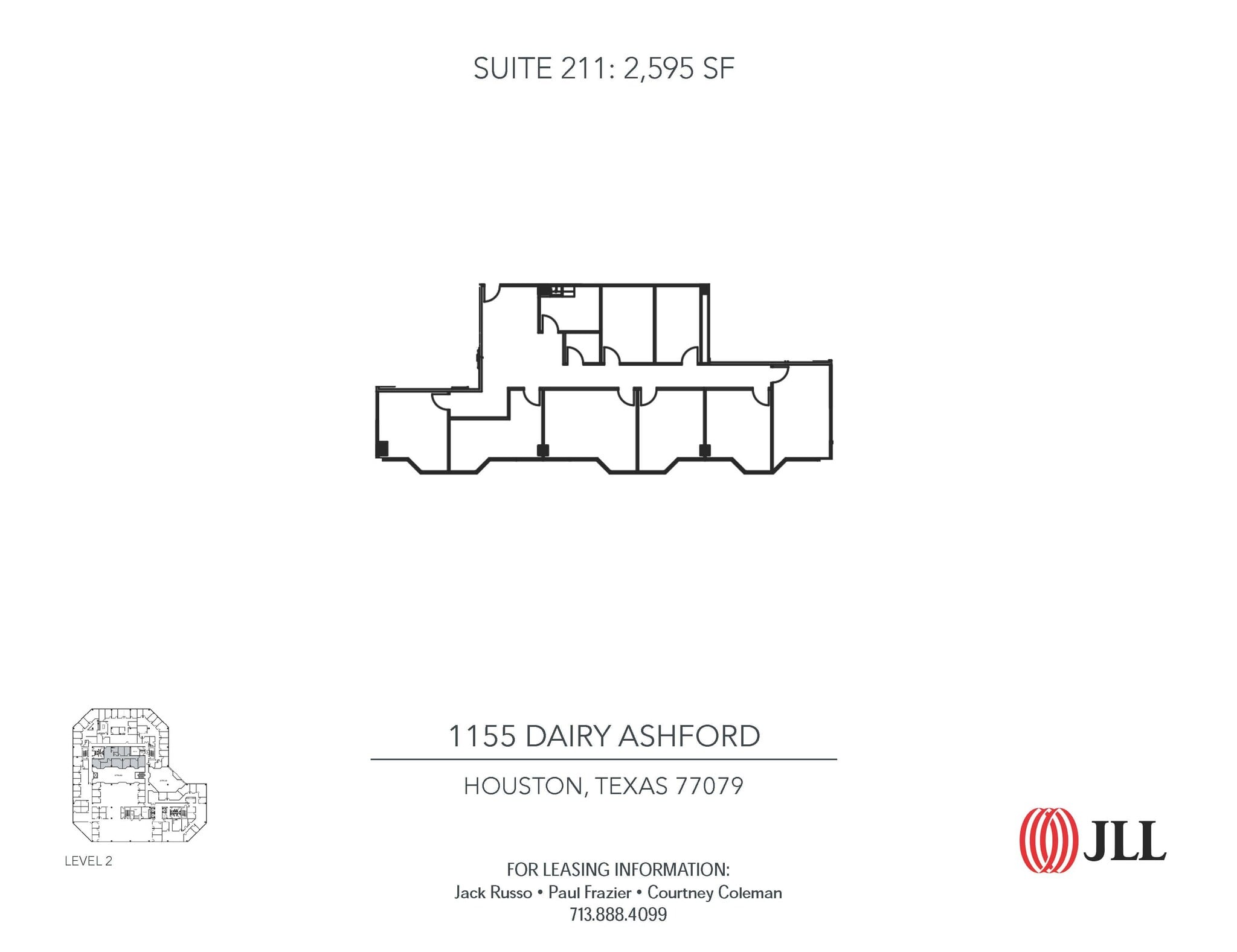 14701 St. Marys Ln, Houston, TX à louer Plan d’étage– Image 1 sur 1
