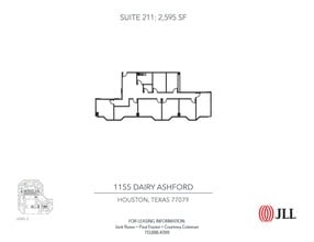 14701 St. Marys Ln, Houston, TX à louer Plan d’étage– Image 1 sur 1