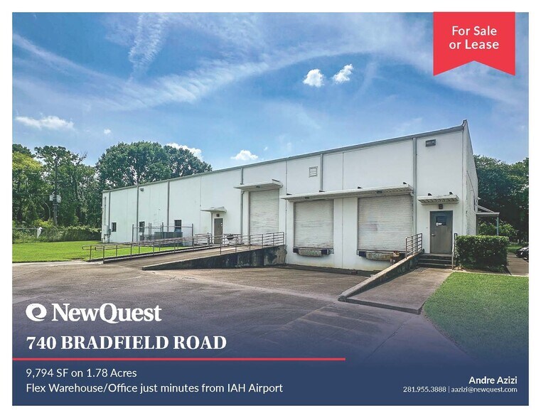 740 Bradfield Rd, Houston, TX à louer - Photo de l’immeuble – Image 1 sur 25