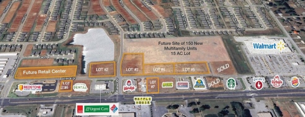 Charity Lane And Highway 231-431, Hazel Green, AL à vendre - Plan de site – Image 2 sur 2