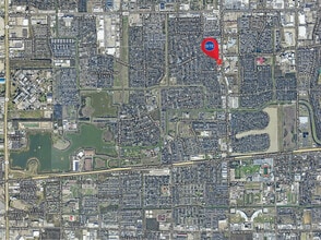 S Dairy Ashford Rd & Richmond Ave, Houston, TX - Vue aérienne  vue de carte - Image1