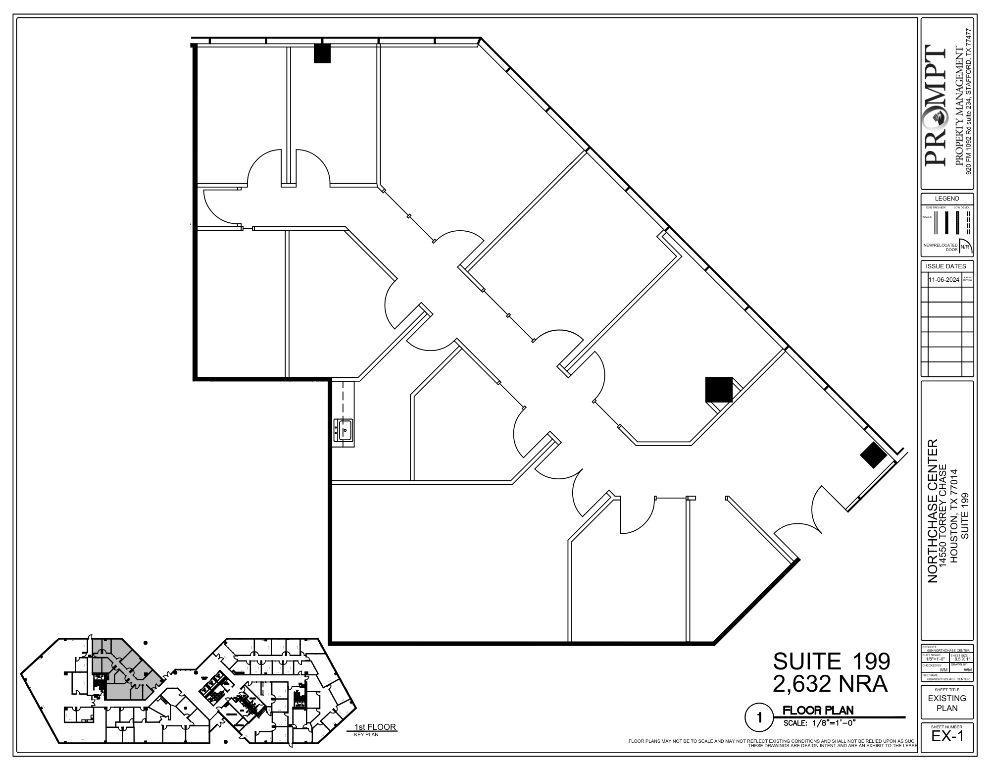 14550 Torrey Chase Blvd, Houston, TX à louer Plan de site– Image 1 sur 1