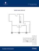 4545 Post Oak Pl, Houston, TX à louer Plan d’étage– Image 1 sur 1