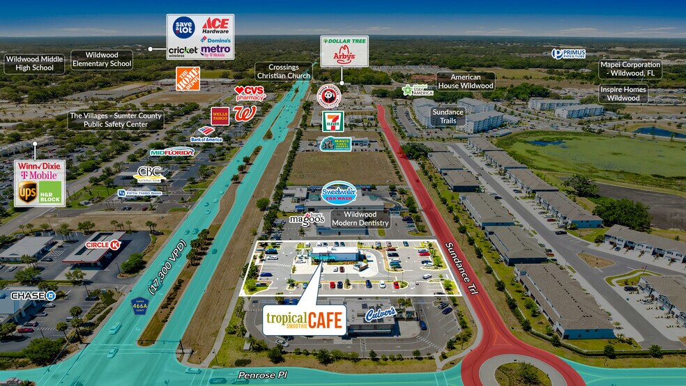 5311 Sundance Trl, Wildwood, FL à vendre - Photo de l’immeuble – Image 3 sur 5