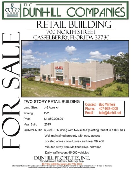 700 North St, Fern Park, FL à vendre - Autre – Image 2 sur 6