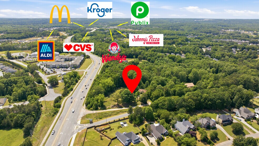 1661 Friendship Rd, Hoschton, GA à vendre - Photo principale – Image 1 sur 64