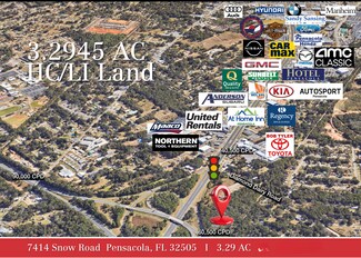 Plus de détails pour 7414 Snow Rd, Pensacola, FL - Terrain à vendre