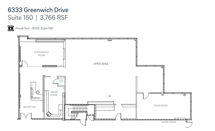 6256 Greenwich Dr, San Diego, CA à louer Plan d’étage– Image 1 sur 1