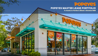 Plus de détails pour Popeyes Master Lease Portfolio – Local commercial à vendre