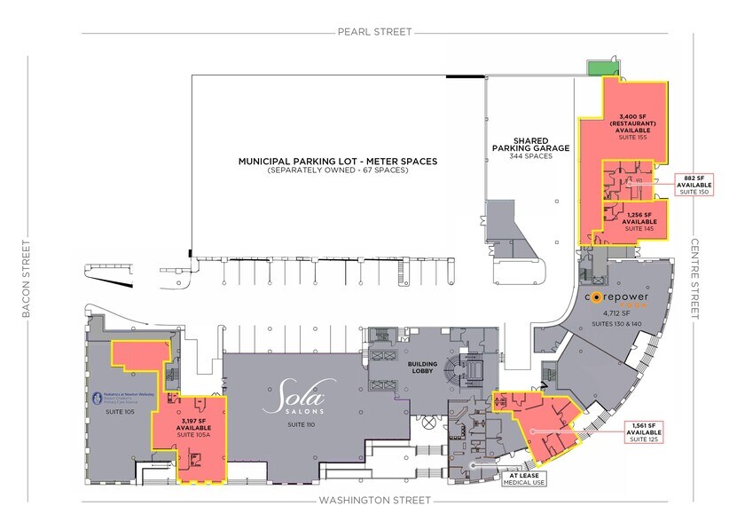 275 Washington St, Newton, MA à louer - Photo de l’immeuble – Image 2 sur 10