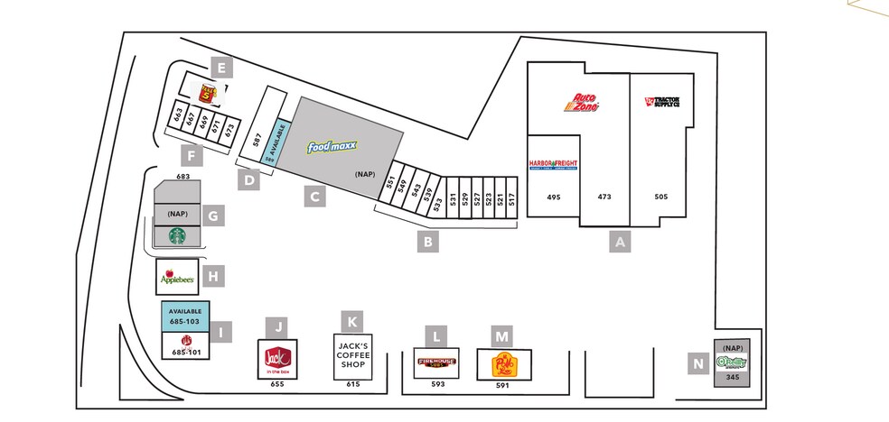 345-693 E Prater Way, Sparks, NV à louer - Photo de l’immeuble – Image 2 sur 8